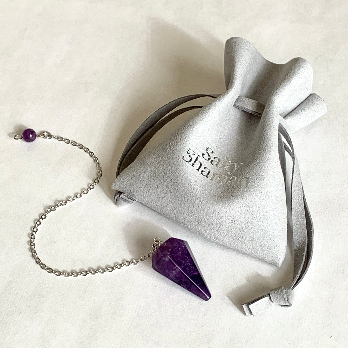 Amethyst Travel-Size Pendulum