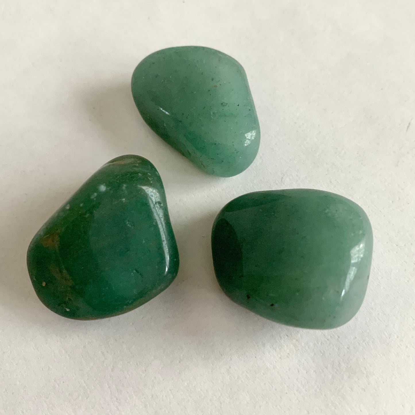 Green Aventurine Stone Set, Tumbled