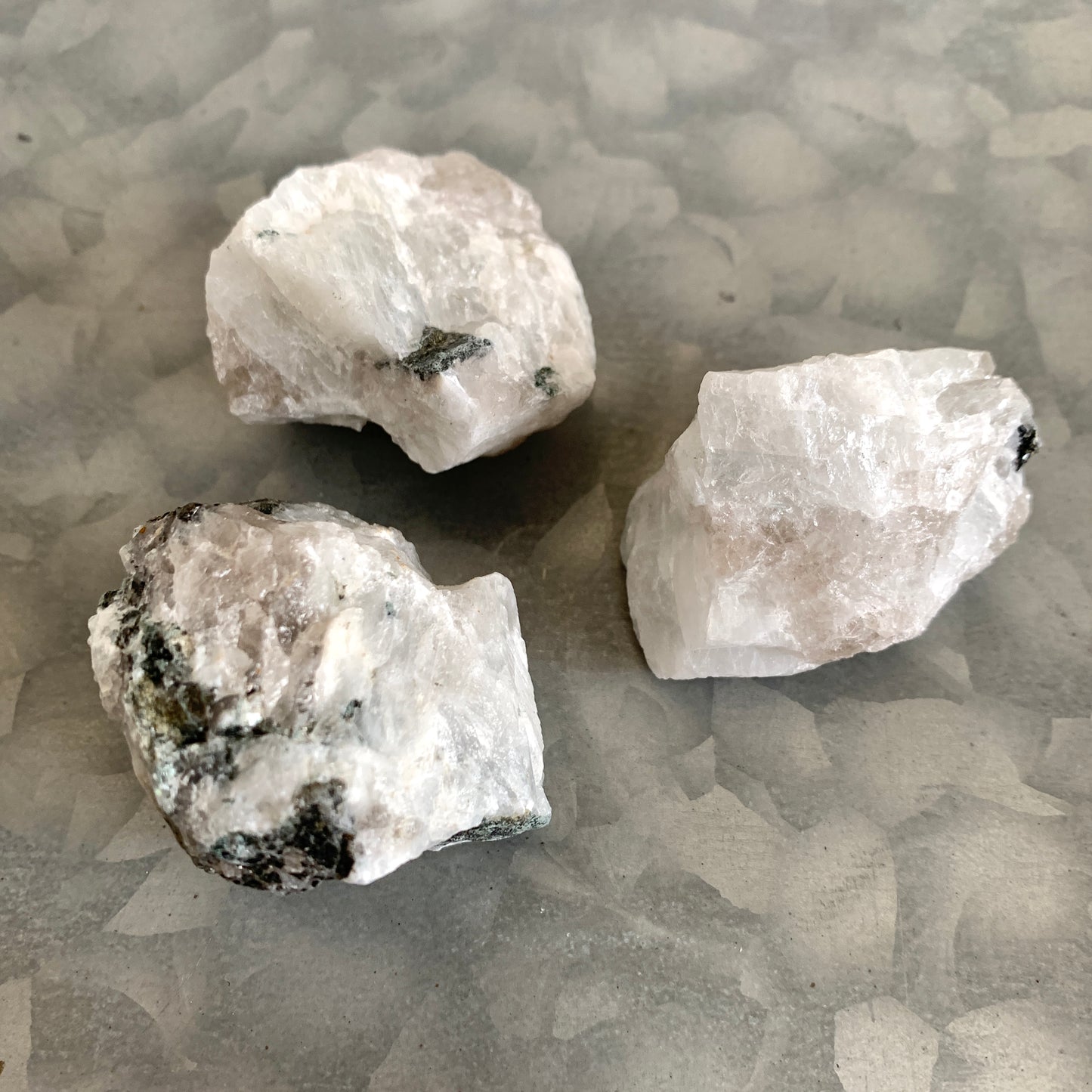 Rainbow Moonstone Stone Set, Rough