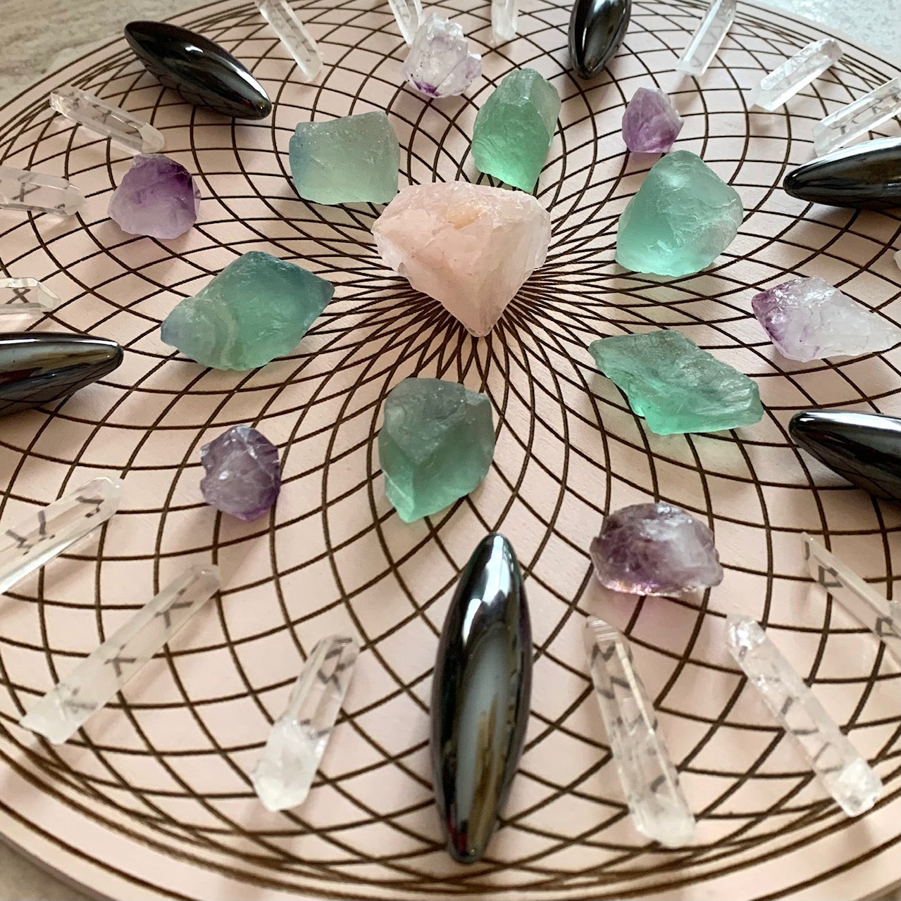 Torus Crystal Grid - Made to Order