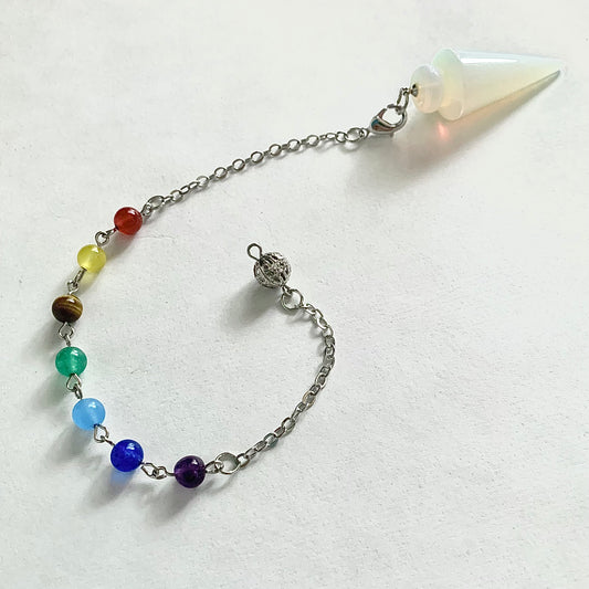 Chakra Opalite Pendulum