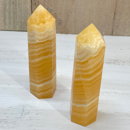 Yellow Calcite Tower