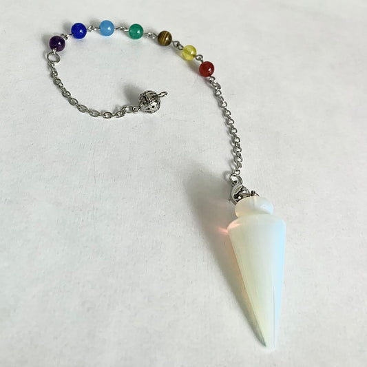 Chakra Opalite Pendulum