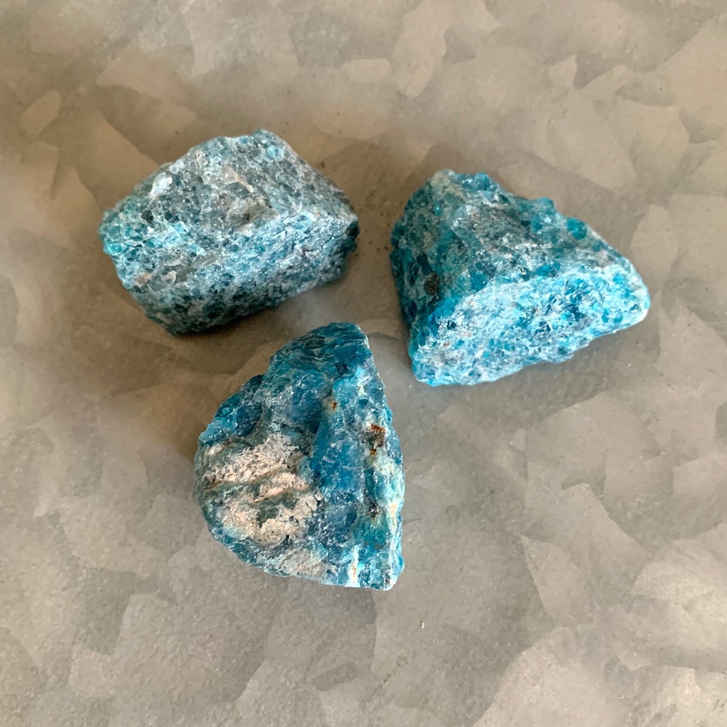 Apatite Stone Set, Rough