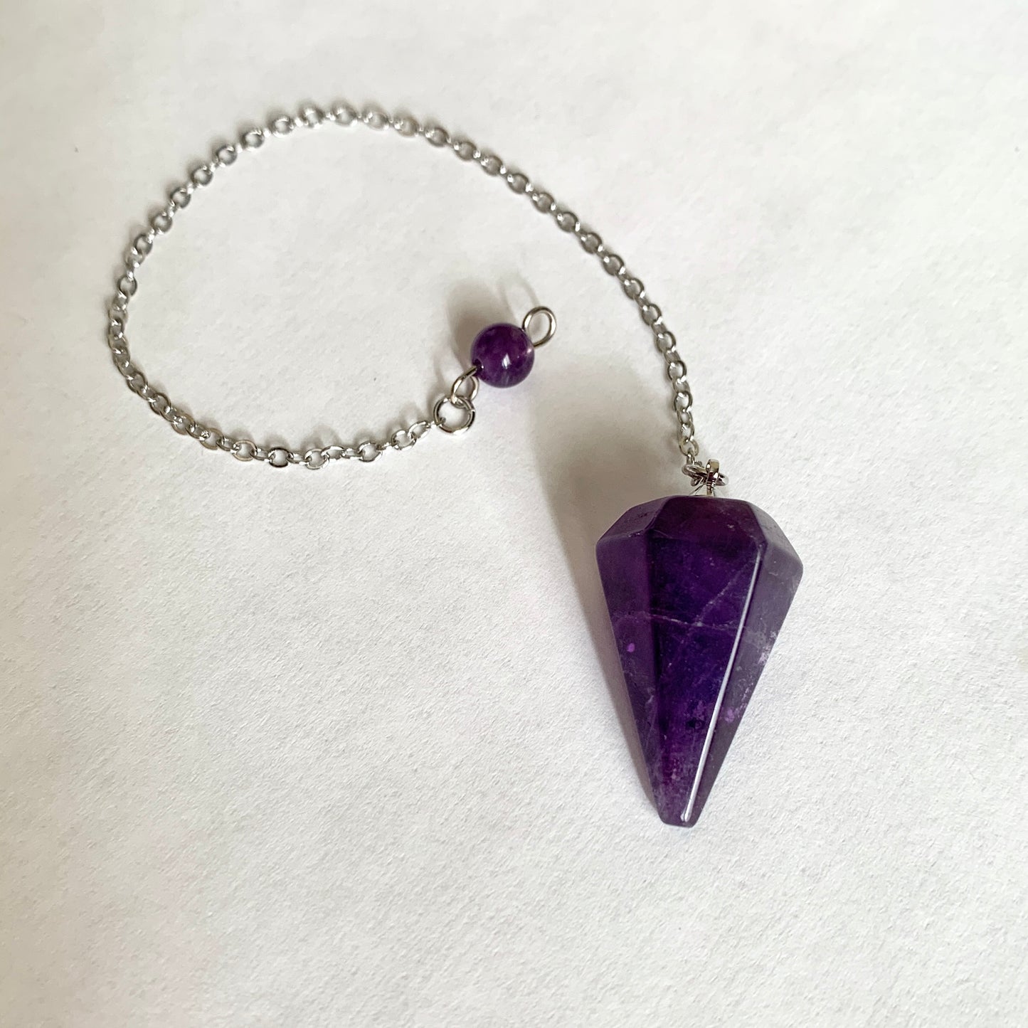 Amethyst Travel-Size Pendulum