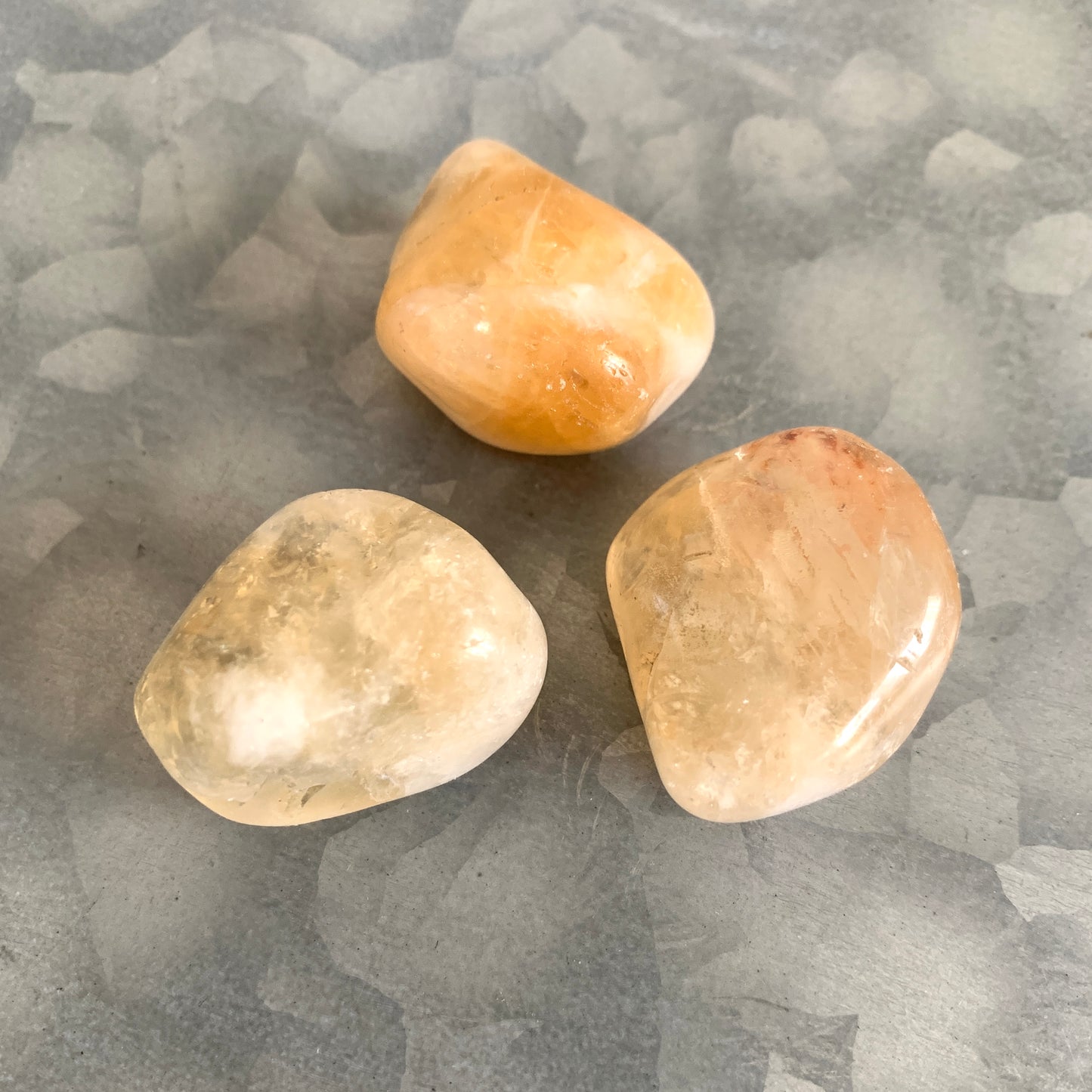 Citrine Stone Set, Tumbled