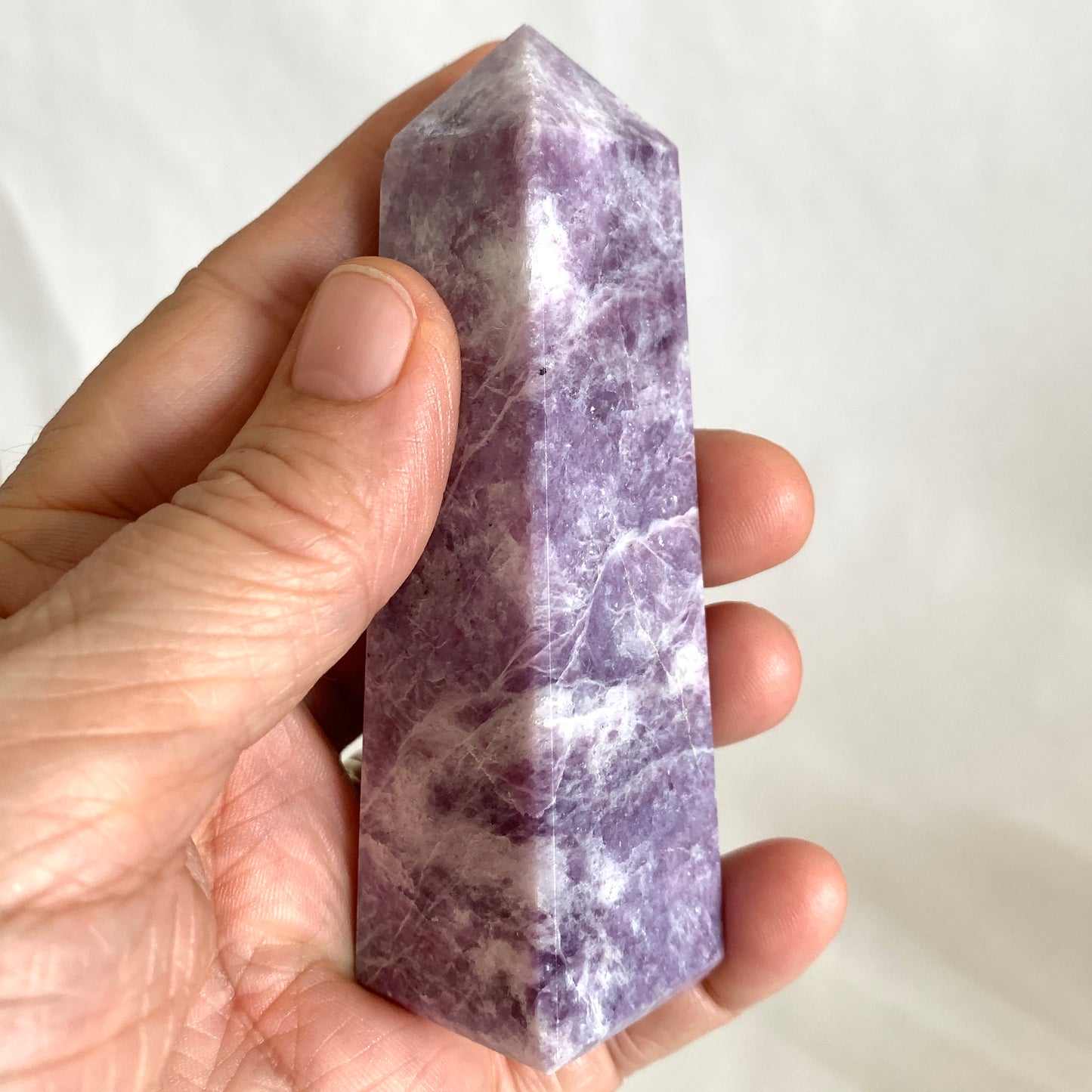 Lepidolite Obelisk