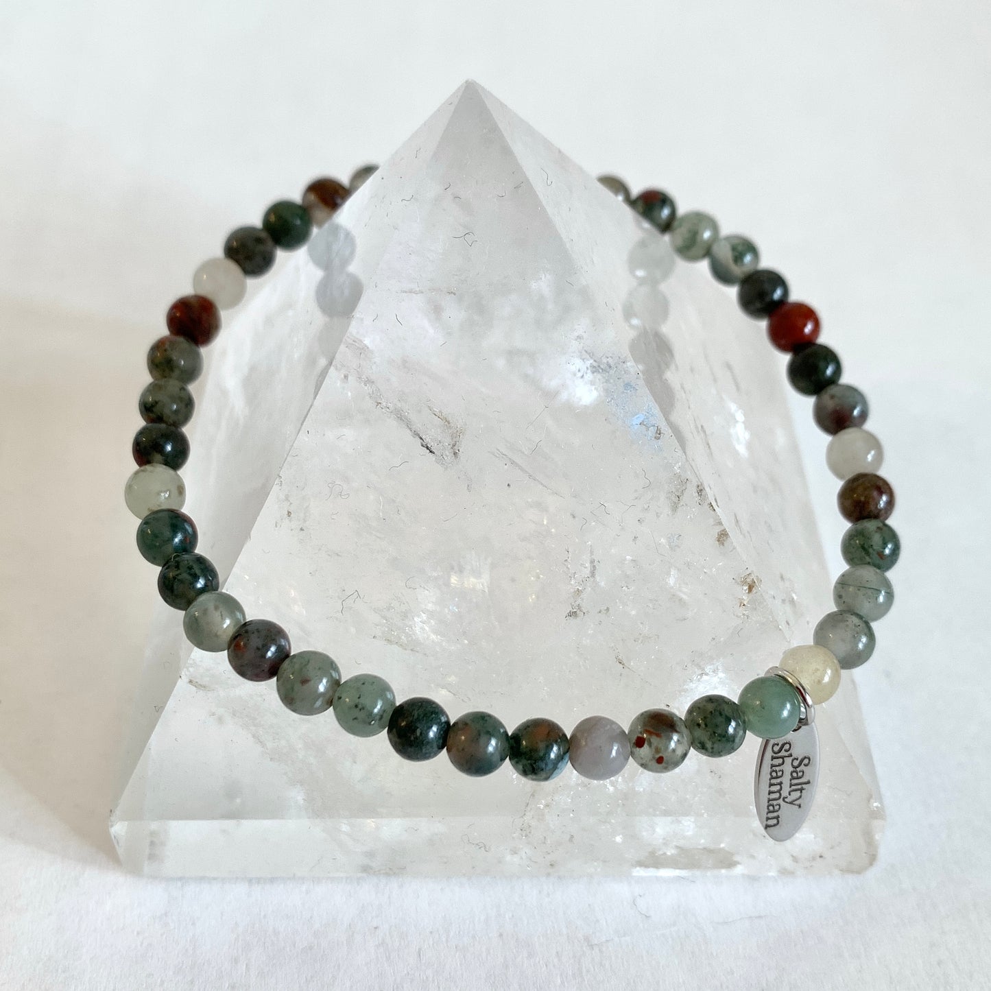 Bloodstone Synergy Bracelet 4mm