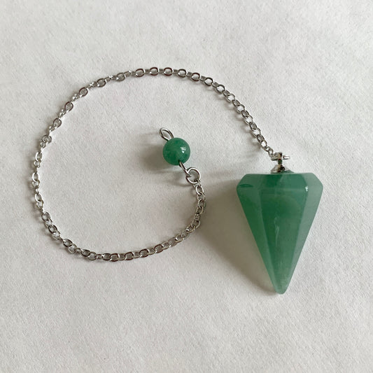 Green Aventurine Travel-Size Pendulum