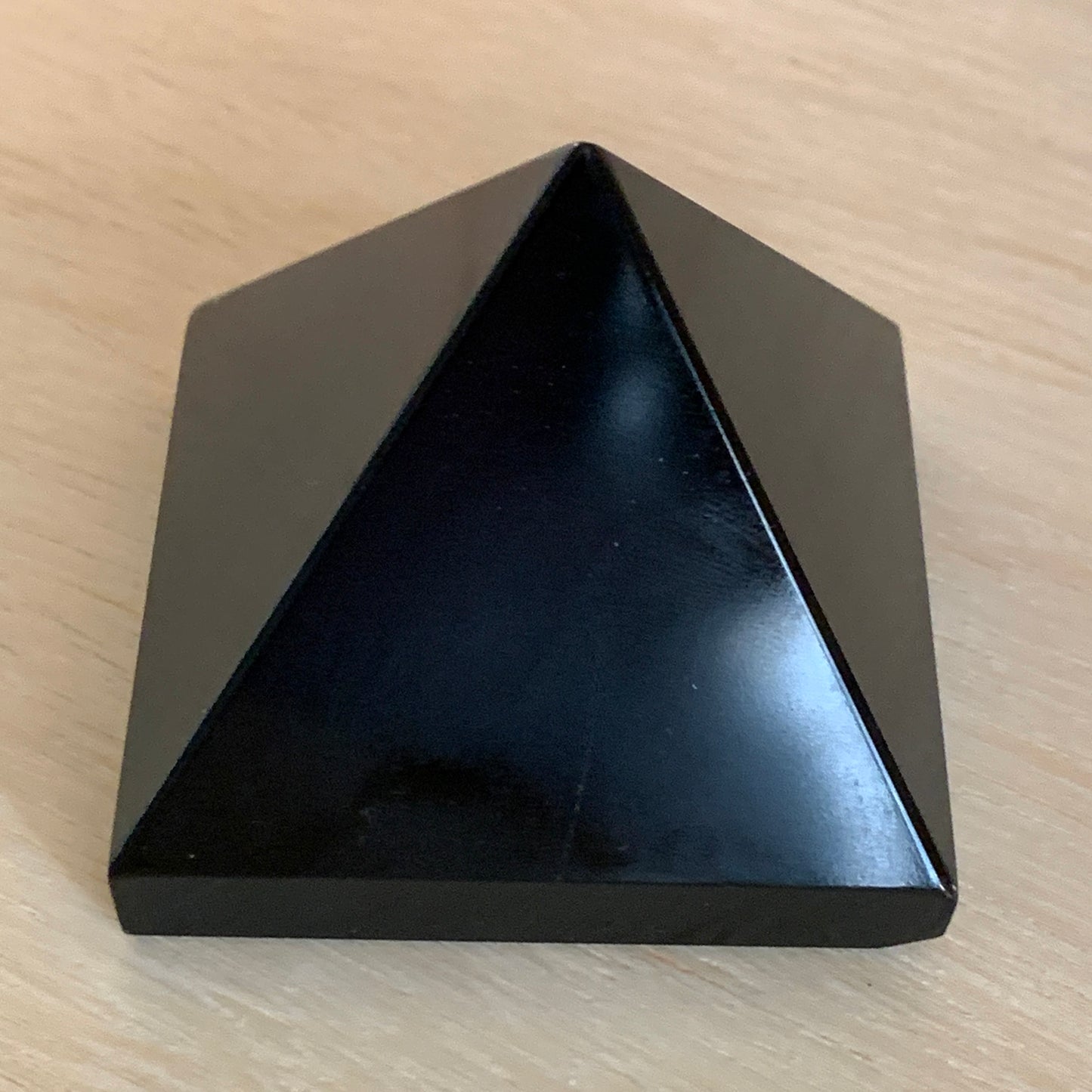 Black Obsidian Pyramid