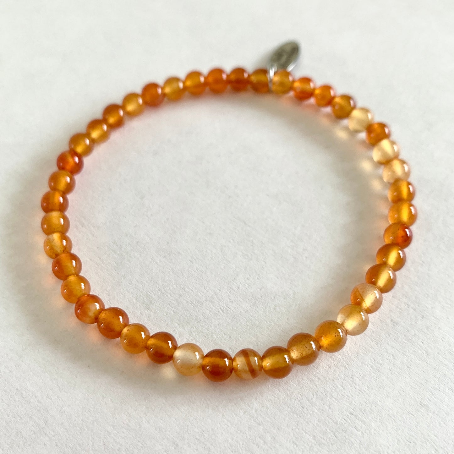 Carnelian Synergy Bracelet 4mm