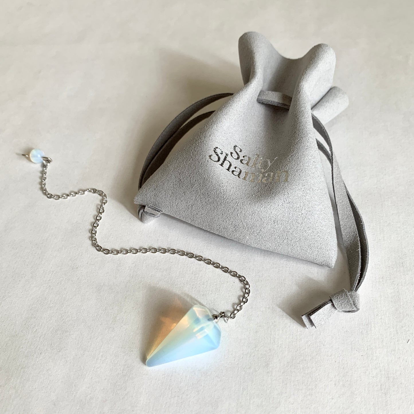 Opalite Travel-Size Pendulum