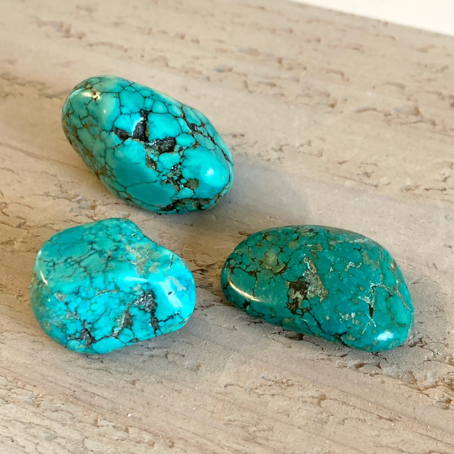 Blue Howlite Stone Set, Rough