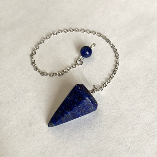Lapis Lazuli Travel-Size Pendulum