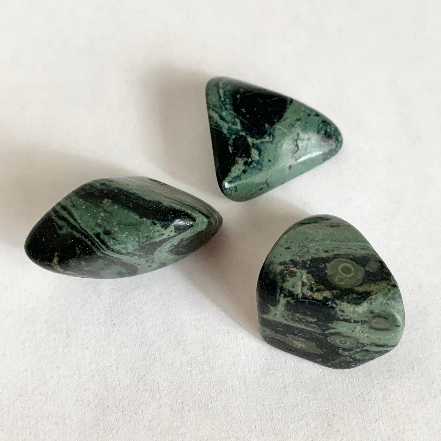 Crocodile Jasper Stone Set, Tumbled