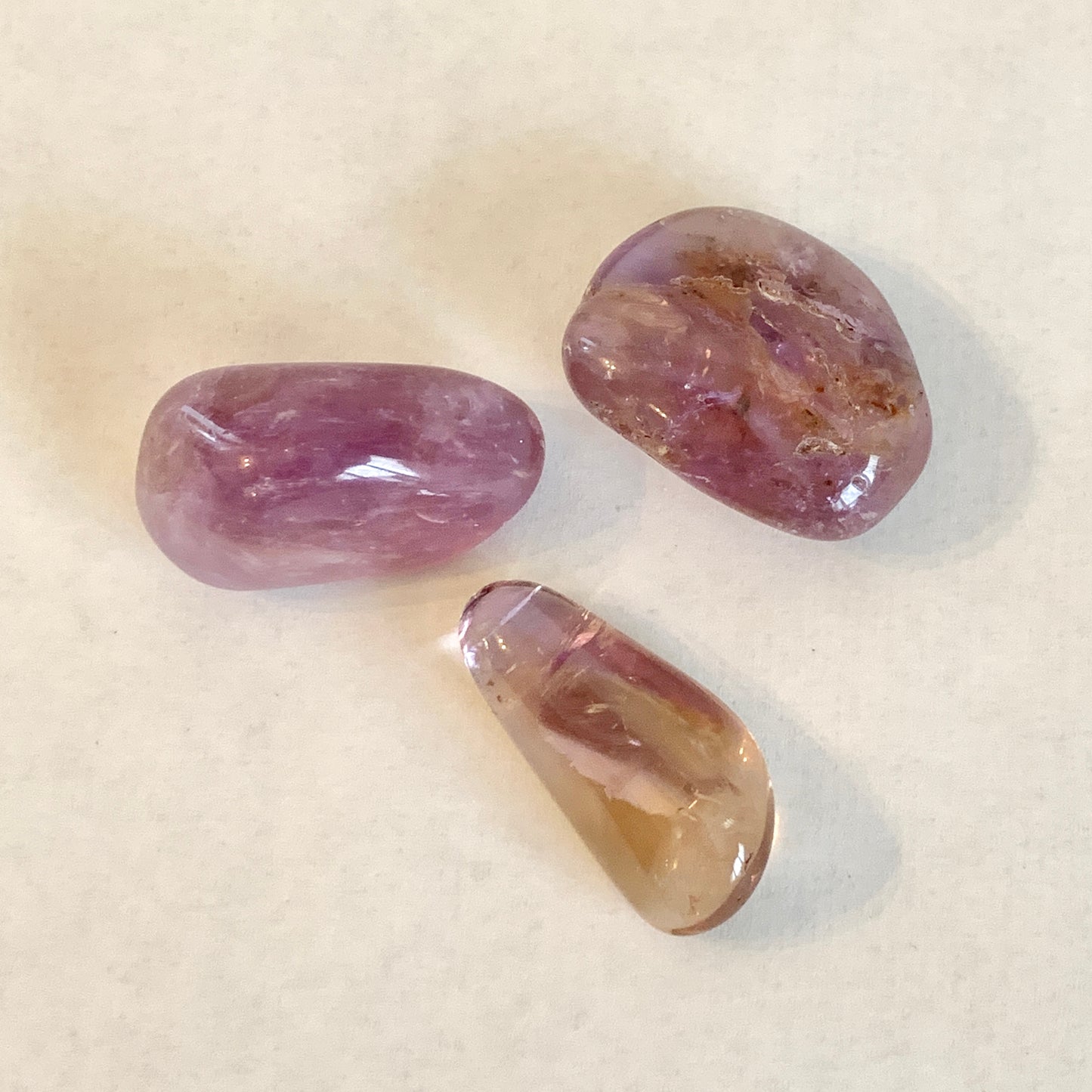 Ametrine Stone Set, Tumbled