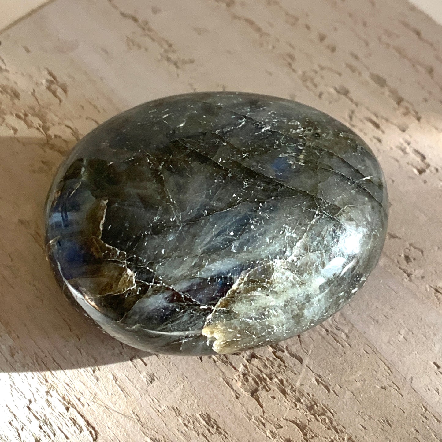 Labradorite Palm Stone