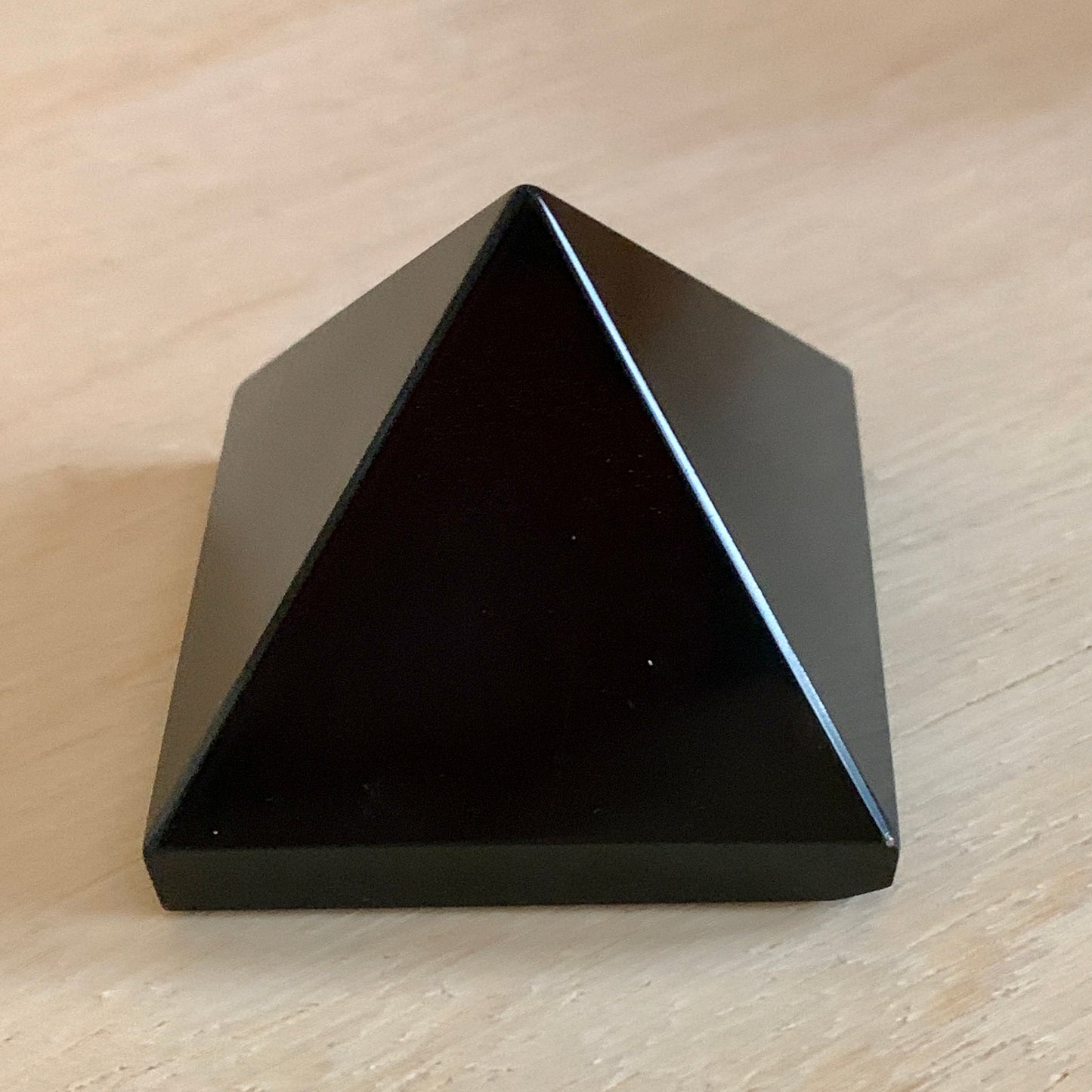 Black Obsidian Pyramid