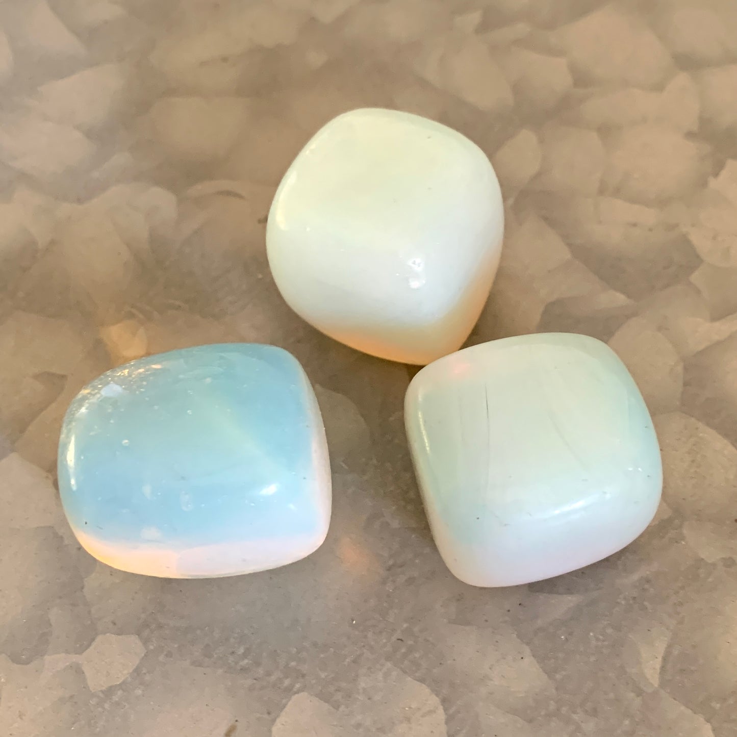 Opalite Stone Set, Polished