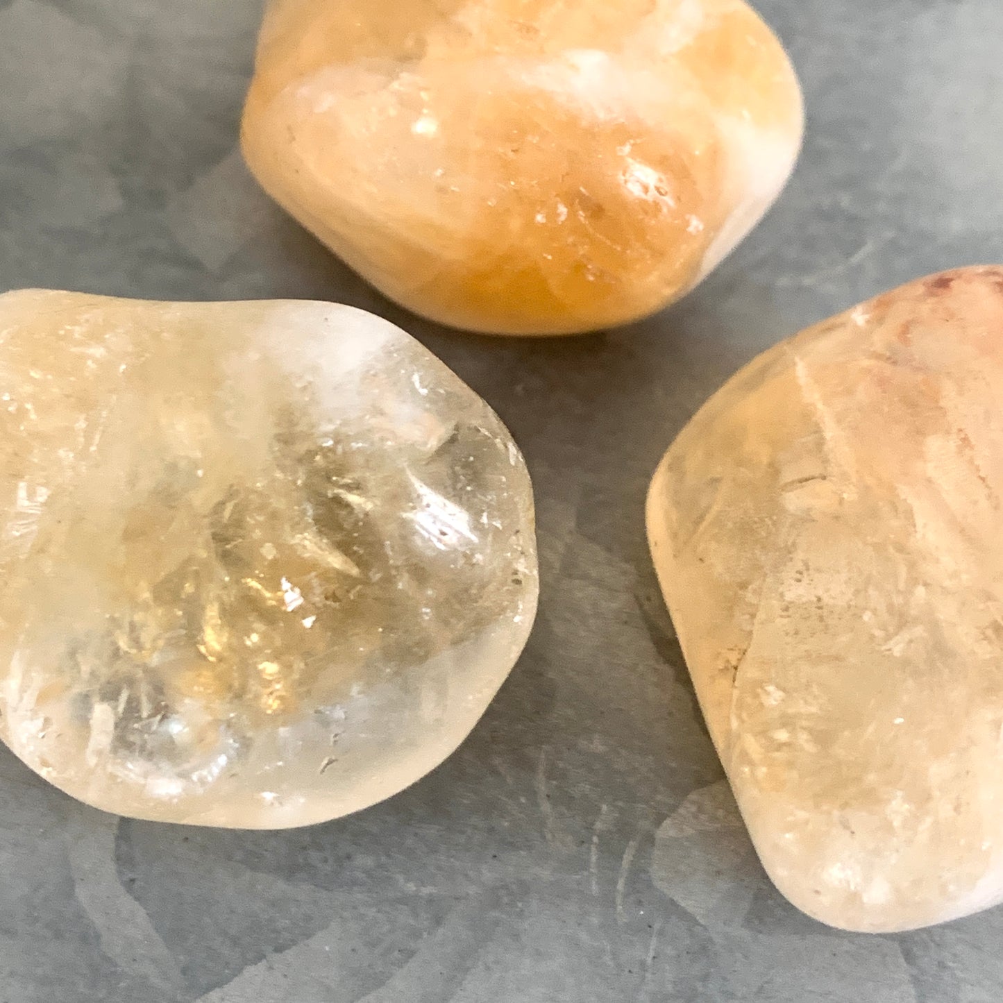 Citrine Stone Set, Tumbled