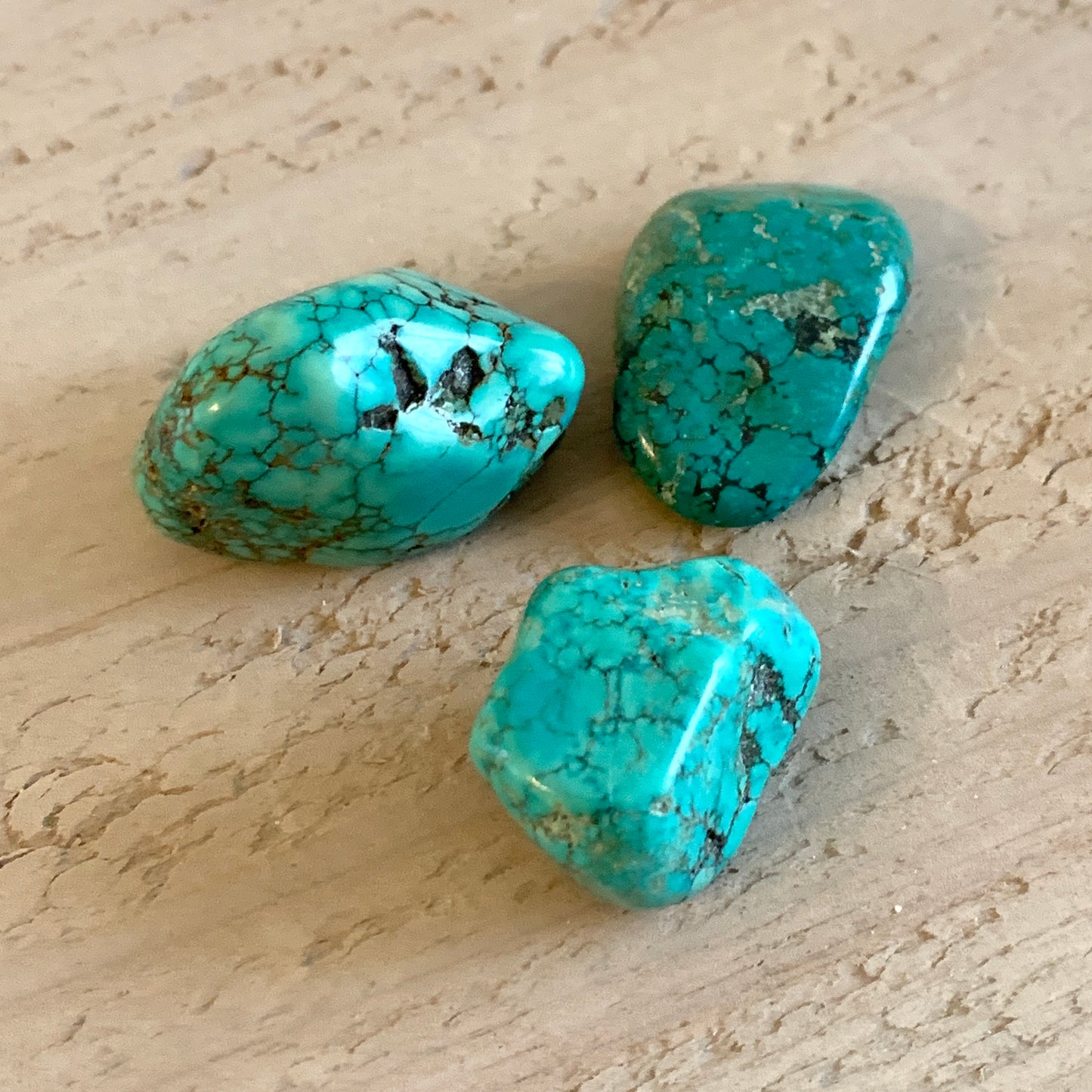 Blue Howlite Stone Set, Rough