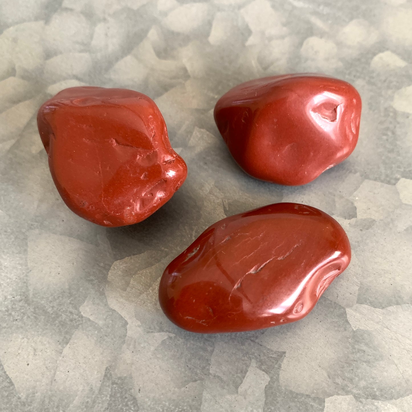 Red Jasper Stone Set, Tumbled