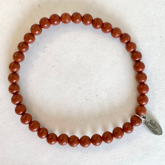 Red Jasper Synergy Bracelet 4mm