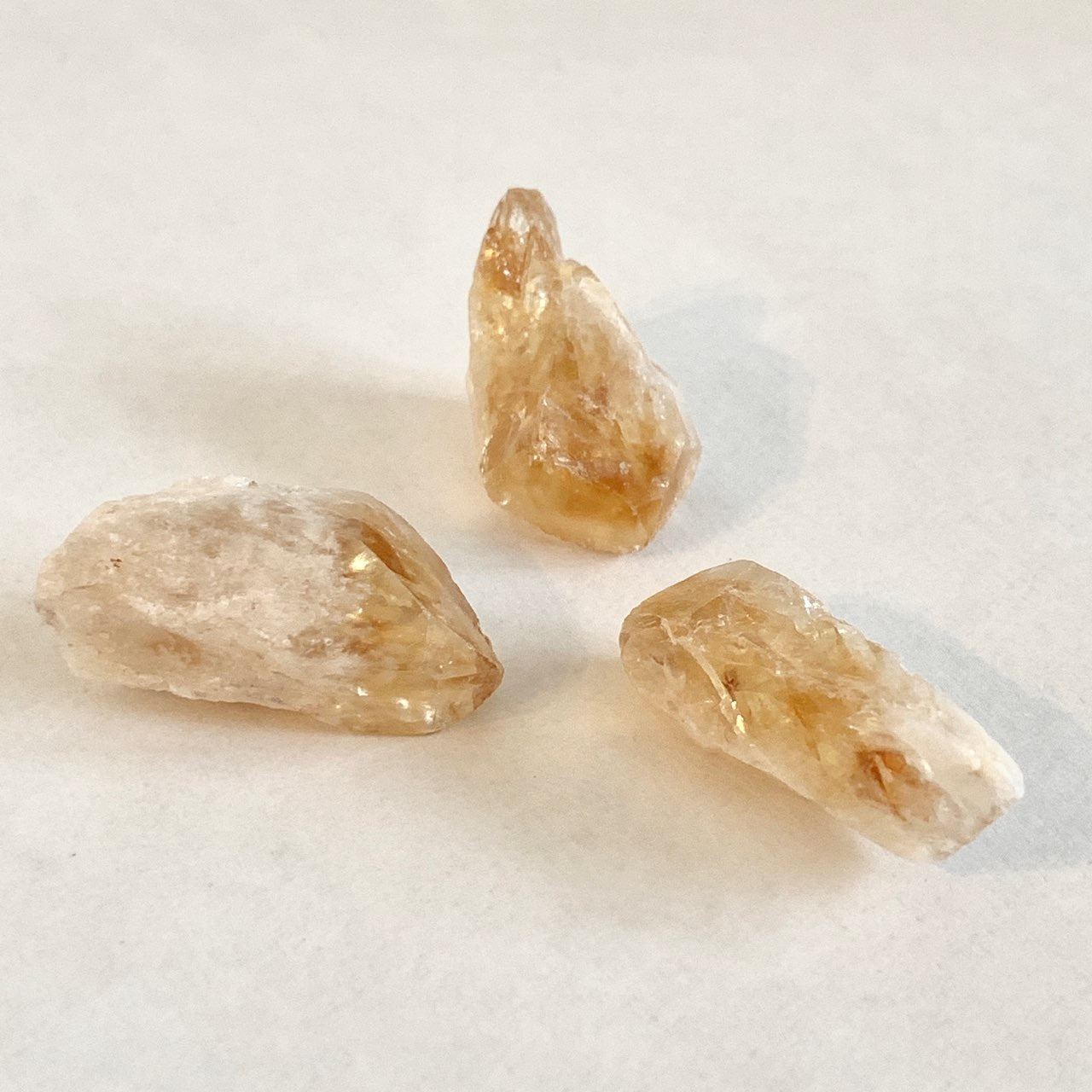 Citrine Point Stone Set, Rough