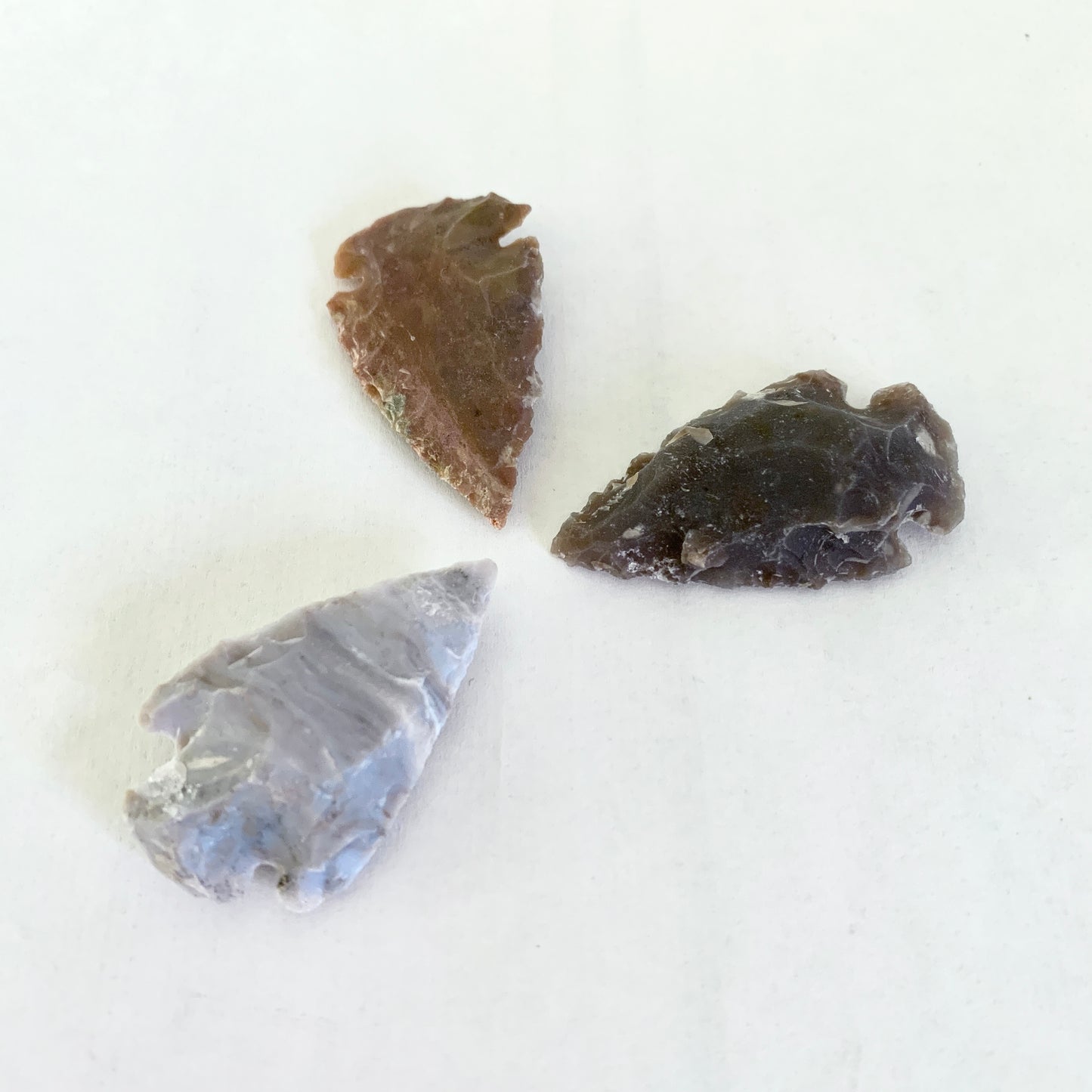 Flint Arrowheads Stone Set, Rough