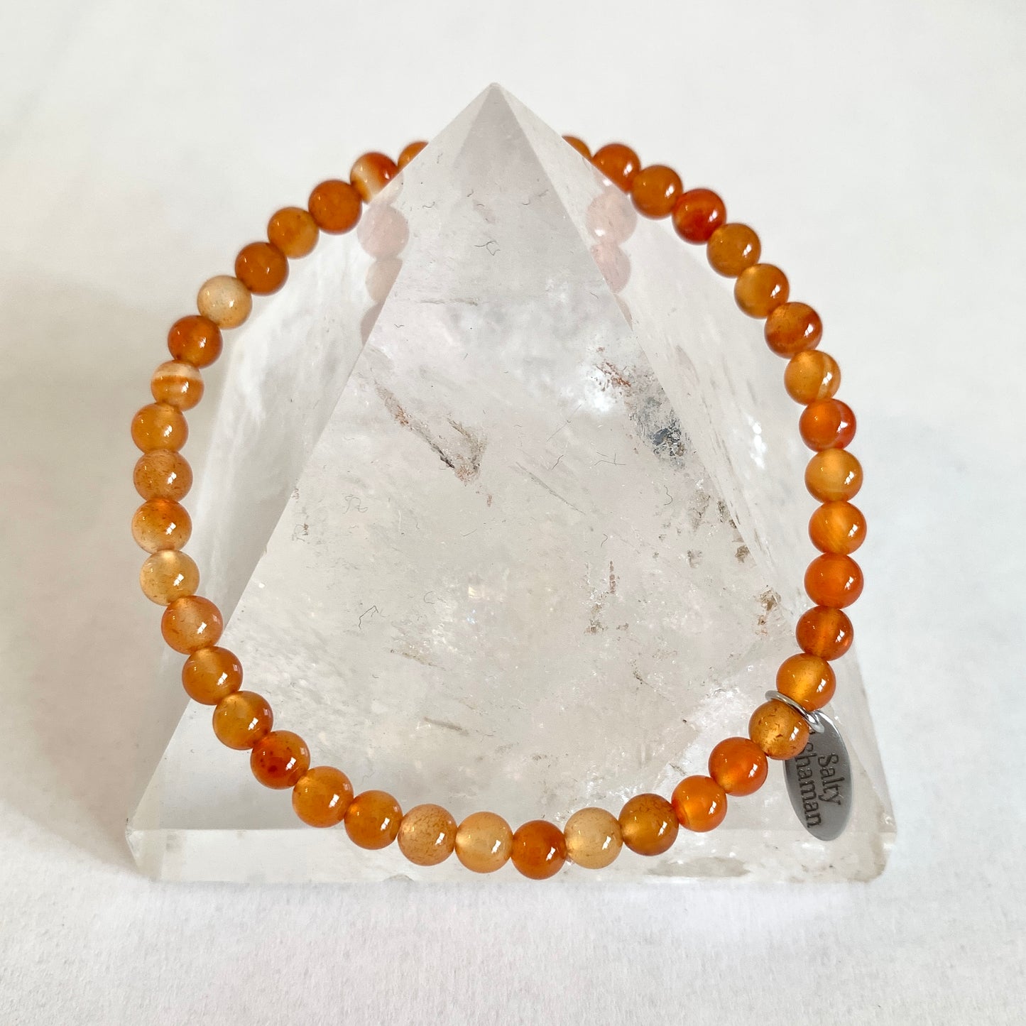 Carnelian Synergy Bracelet 4mm