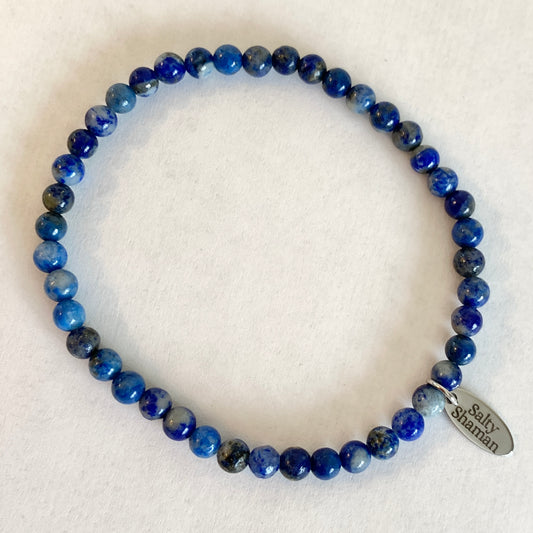 Lapis Lazuli Synergy Bracelet 4mm