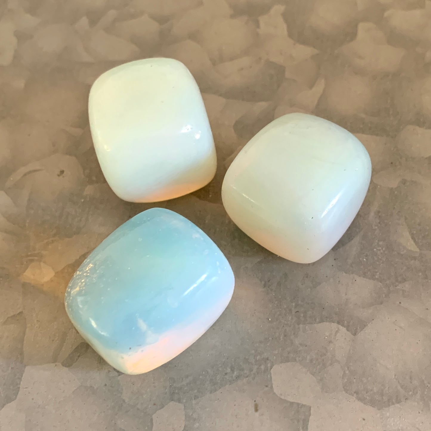 Opalite Stone Set, Polished