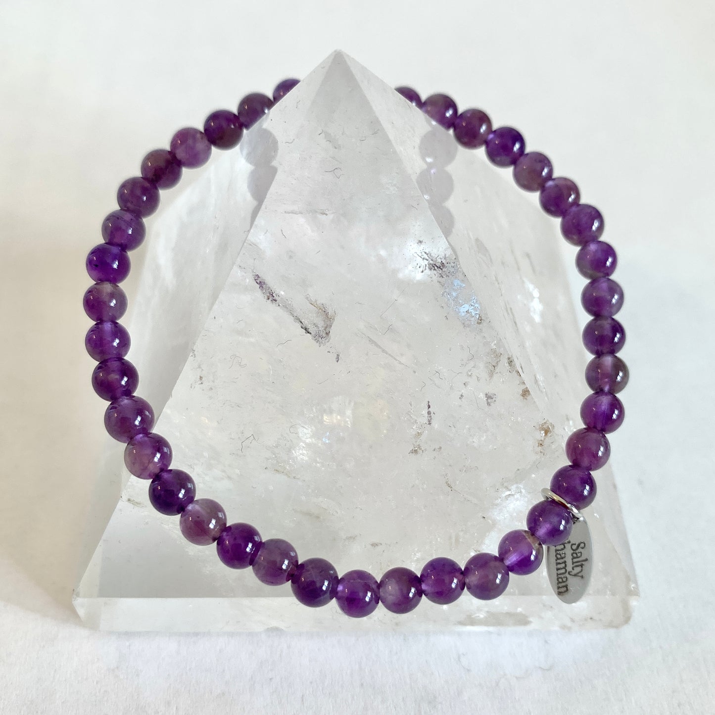 Amethyst Synergy Bracelet 4mm