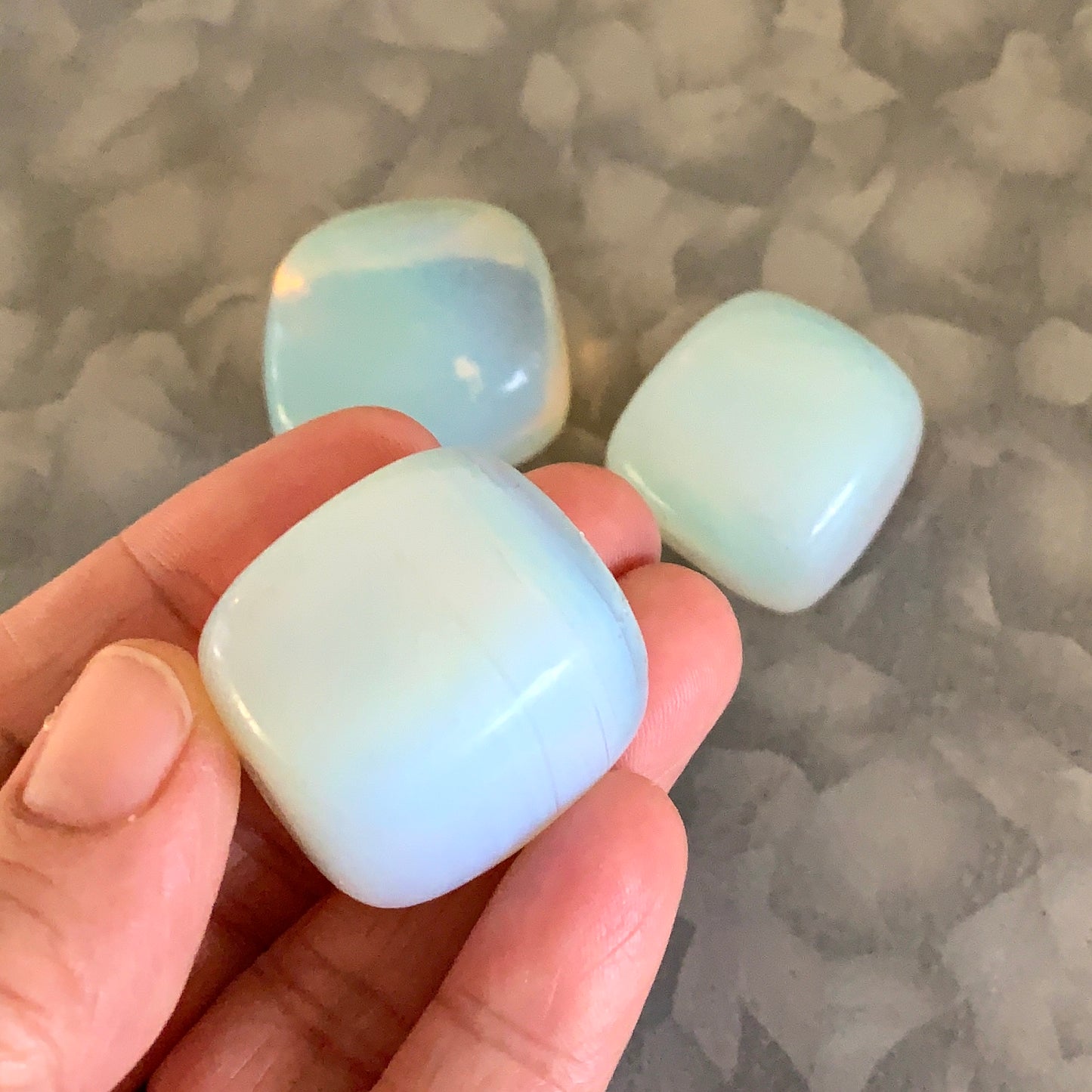 Opalite Stone Set, Polished