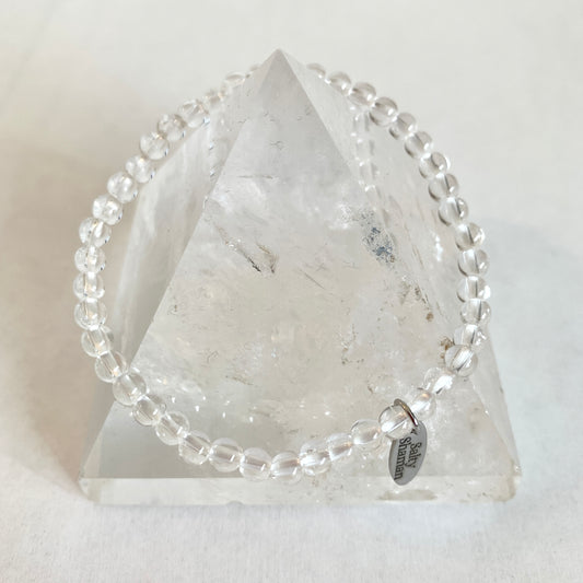 Clear Quartz Synergy Bracelet 4mm