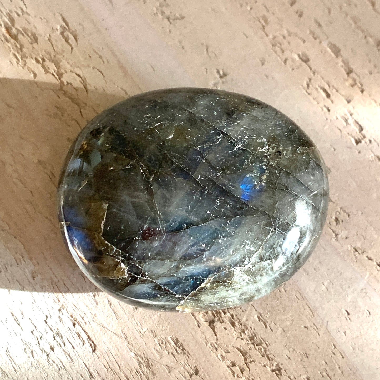 Labradorite Palm Stone