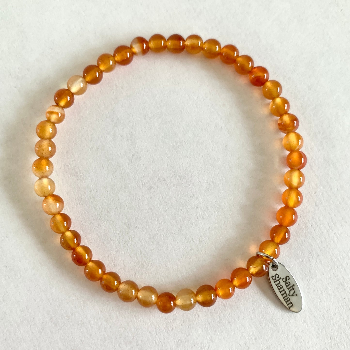 Carnelian Synergy Bracelet 4mm