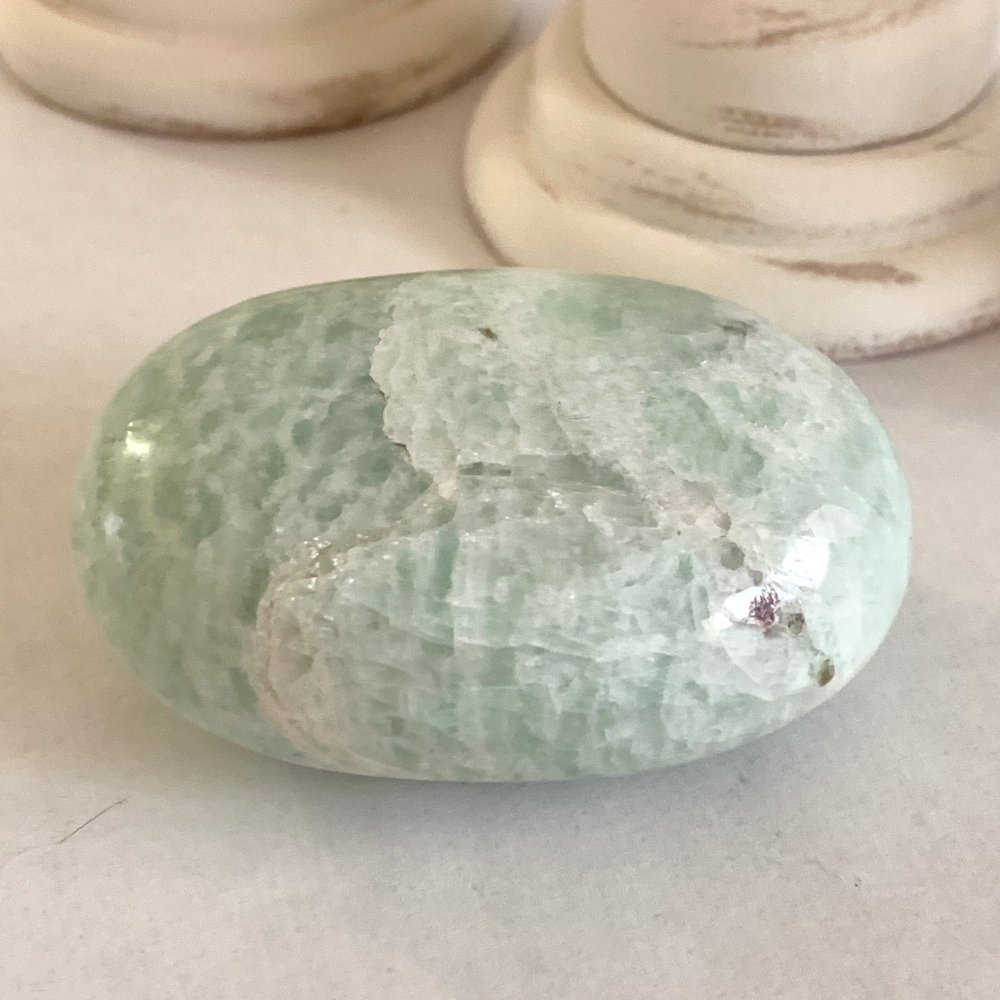 Amazonite Palm Stone