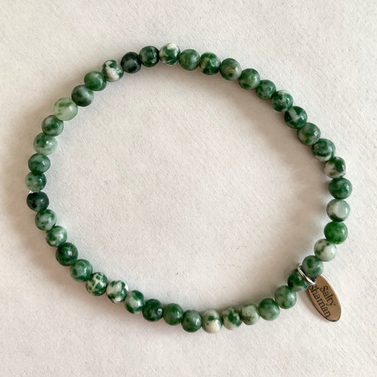 Nephrite Jade Synergy Bracelet 4mm