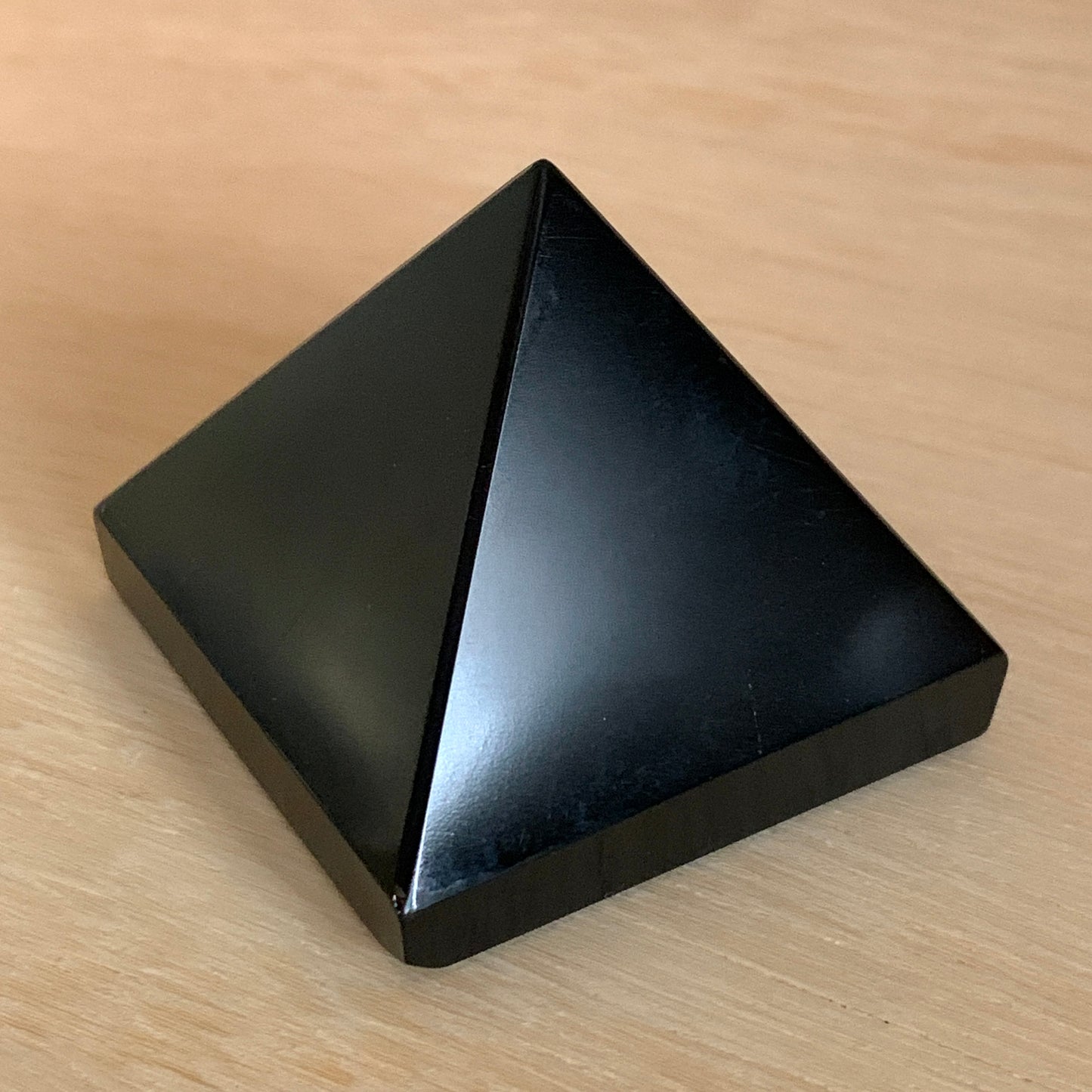 Black Obsidian Pyramid