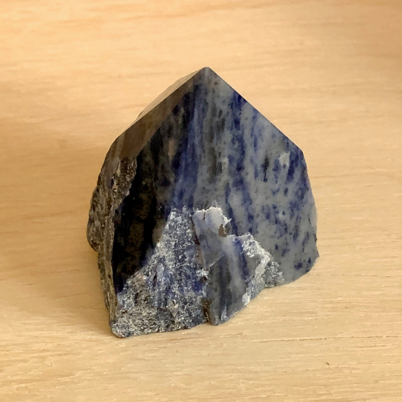 Sodalite Point, Cut Base