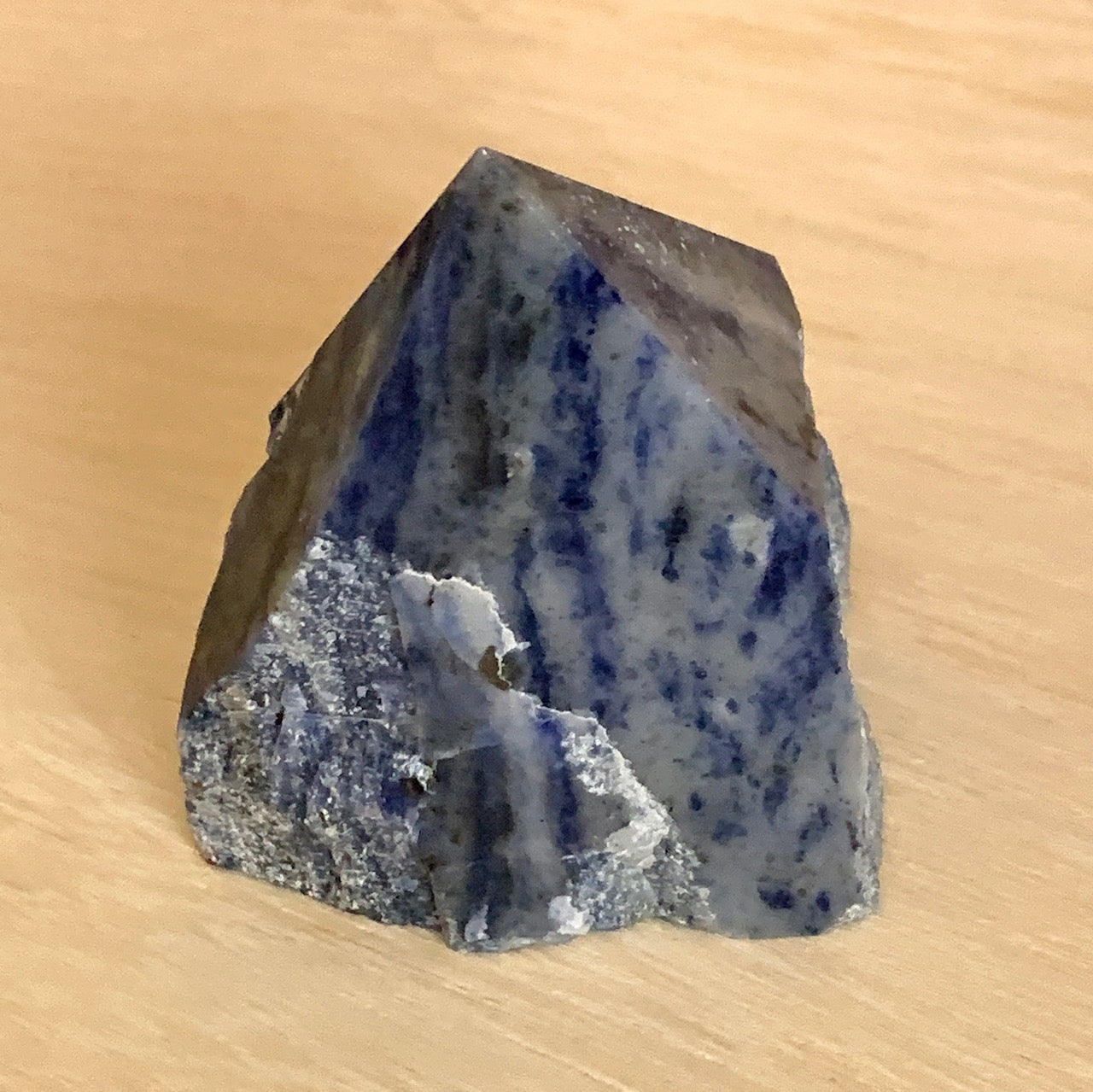 Sodalite Point, Cut Base