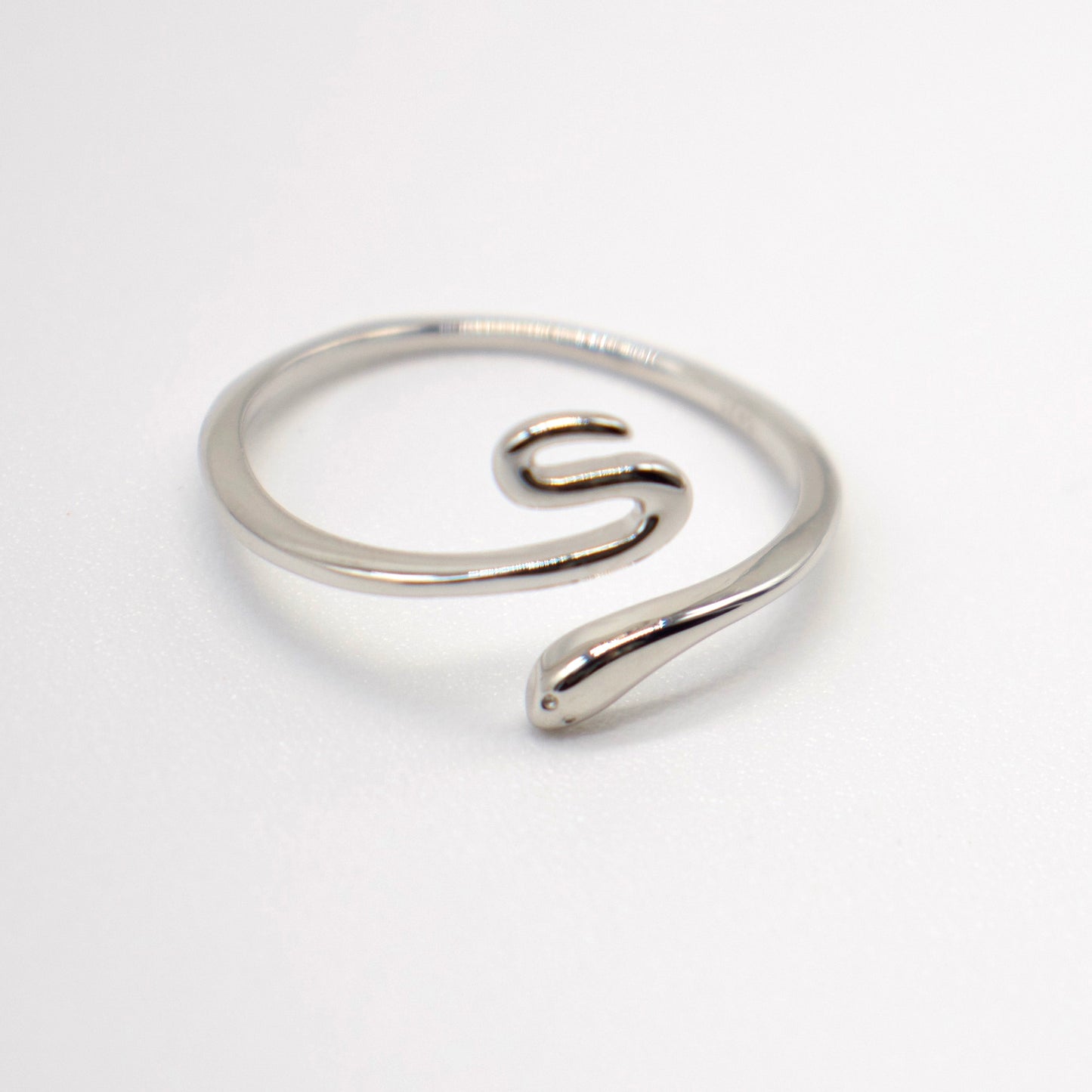 Serpent Ring, Sterling Silver