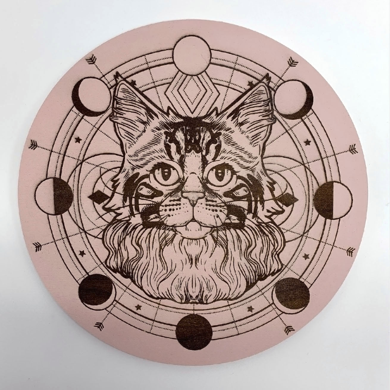 Cat Crystal Grid - Made to Order