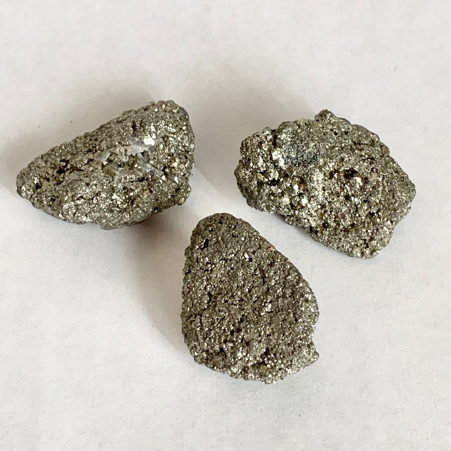 Pyrite Stone Set, Rough