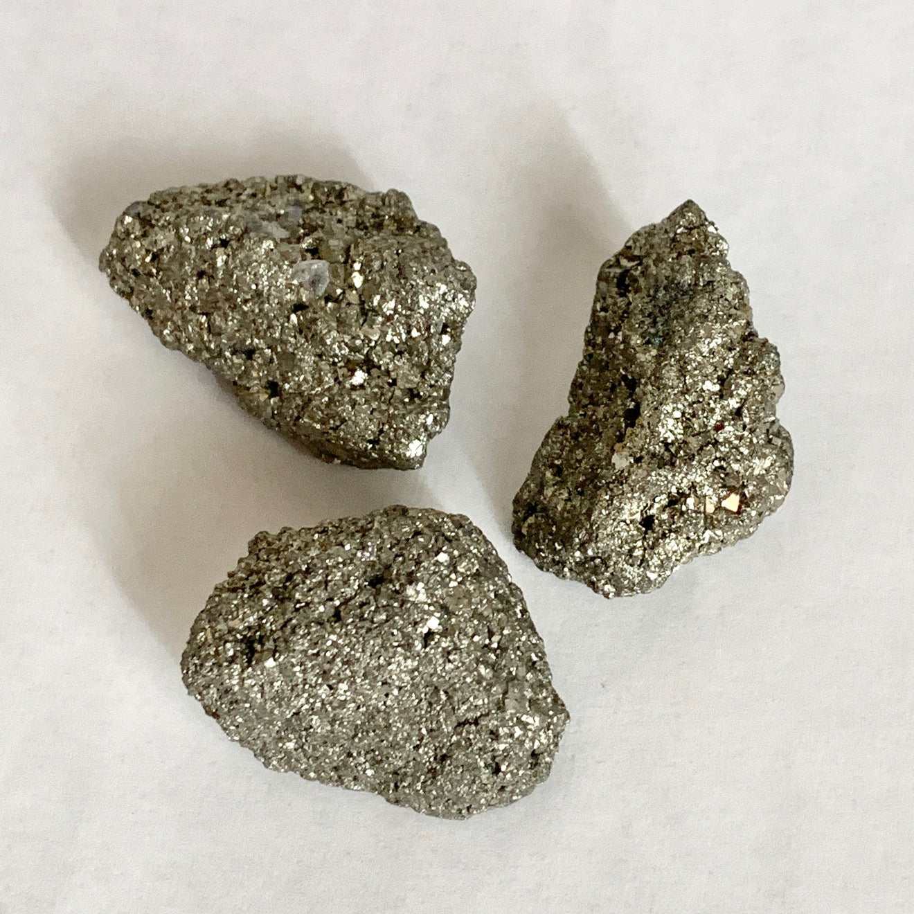 Pyrite Stone Set, Rough