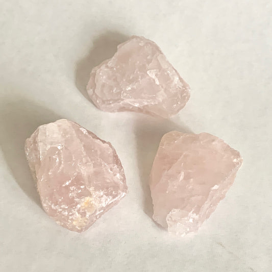 Rose Quartz Stone Set, Rough