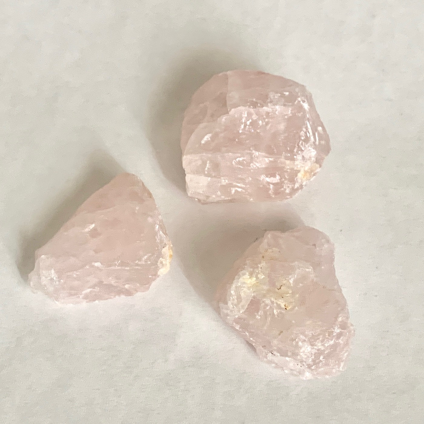 Rose Quartz Stone Set, Rough