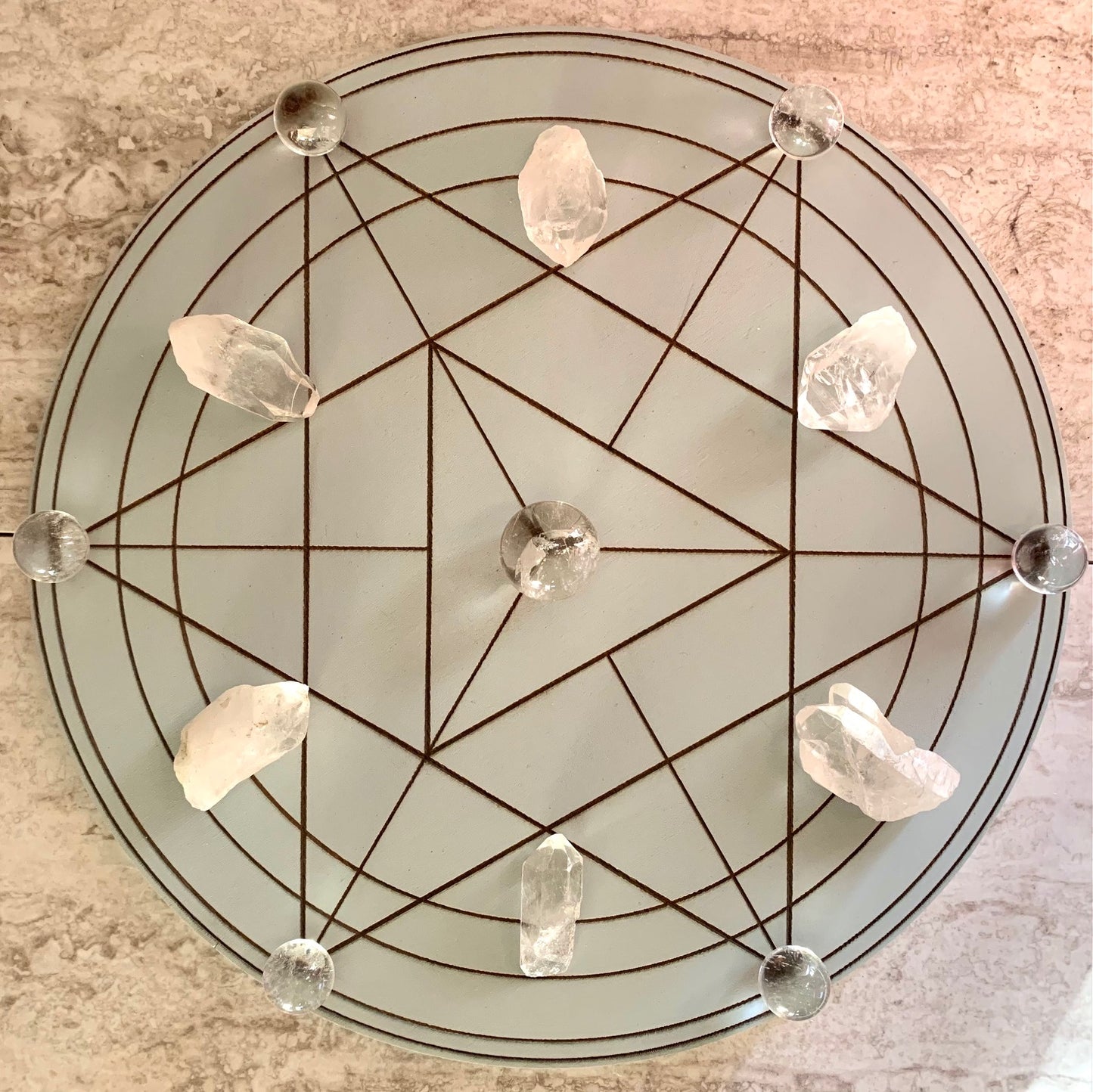 Merkaba Crystal Grid - Made to Order