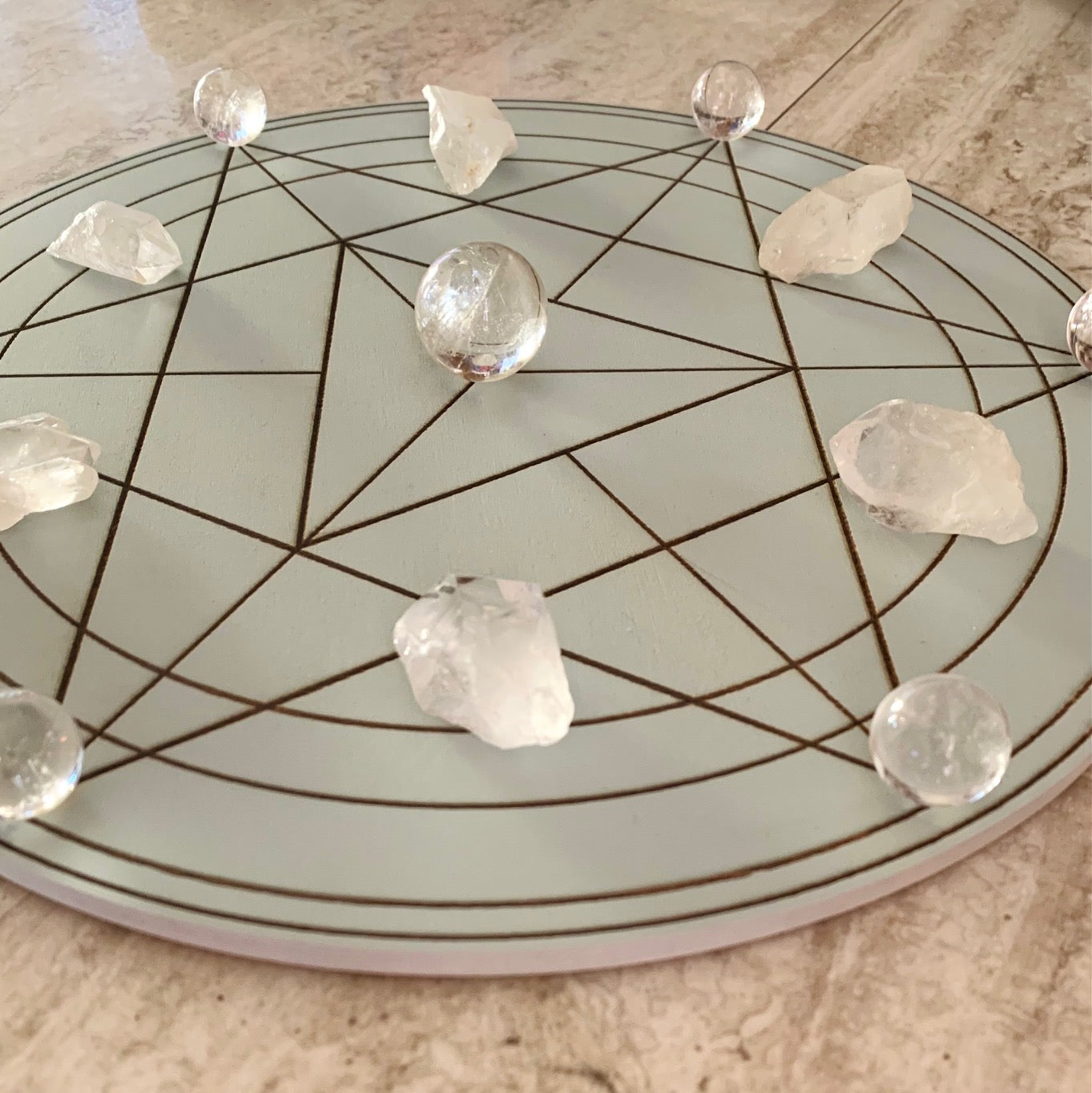 Merkaba Crystal Grid - Made to Order